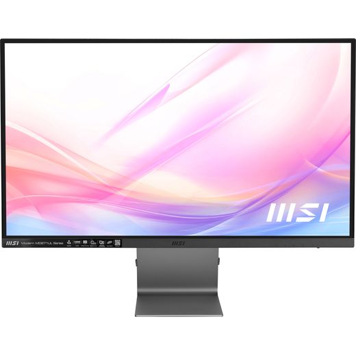 MSI 4K Ultra HD 27" 60Hz Monitor - Grey - Front shot